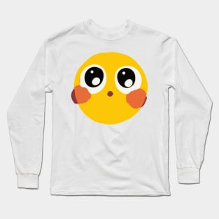 Cute Face Long Sleeve T-Shirt